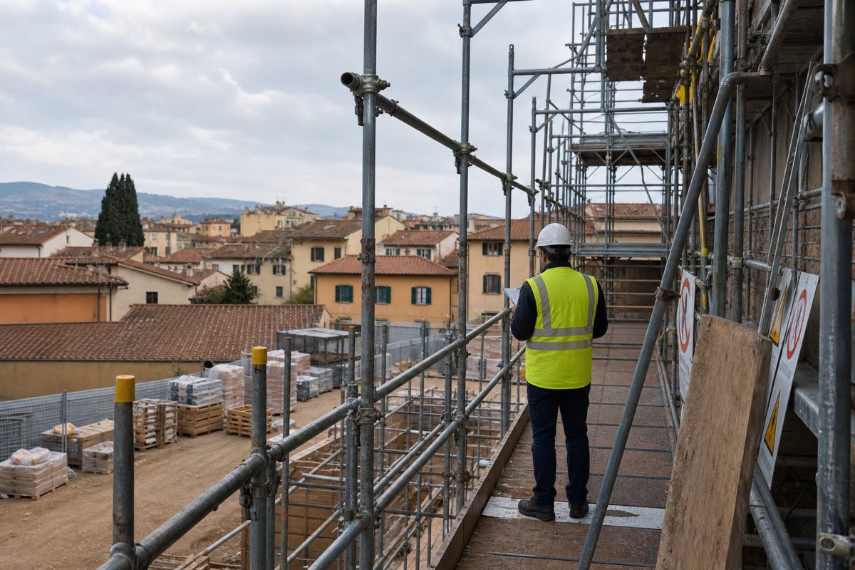 Sicurezza nei cantieri Sicurezza nei cantieri: attività tecnica in Toscana